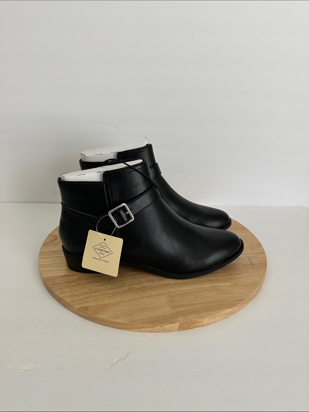 St. John's Bay Womens Randa Flat Heel Booties
